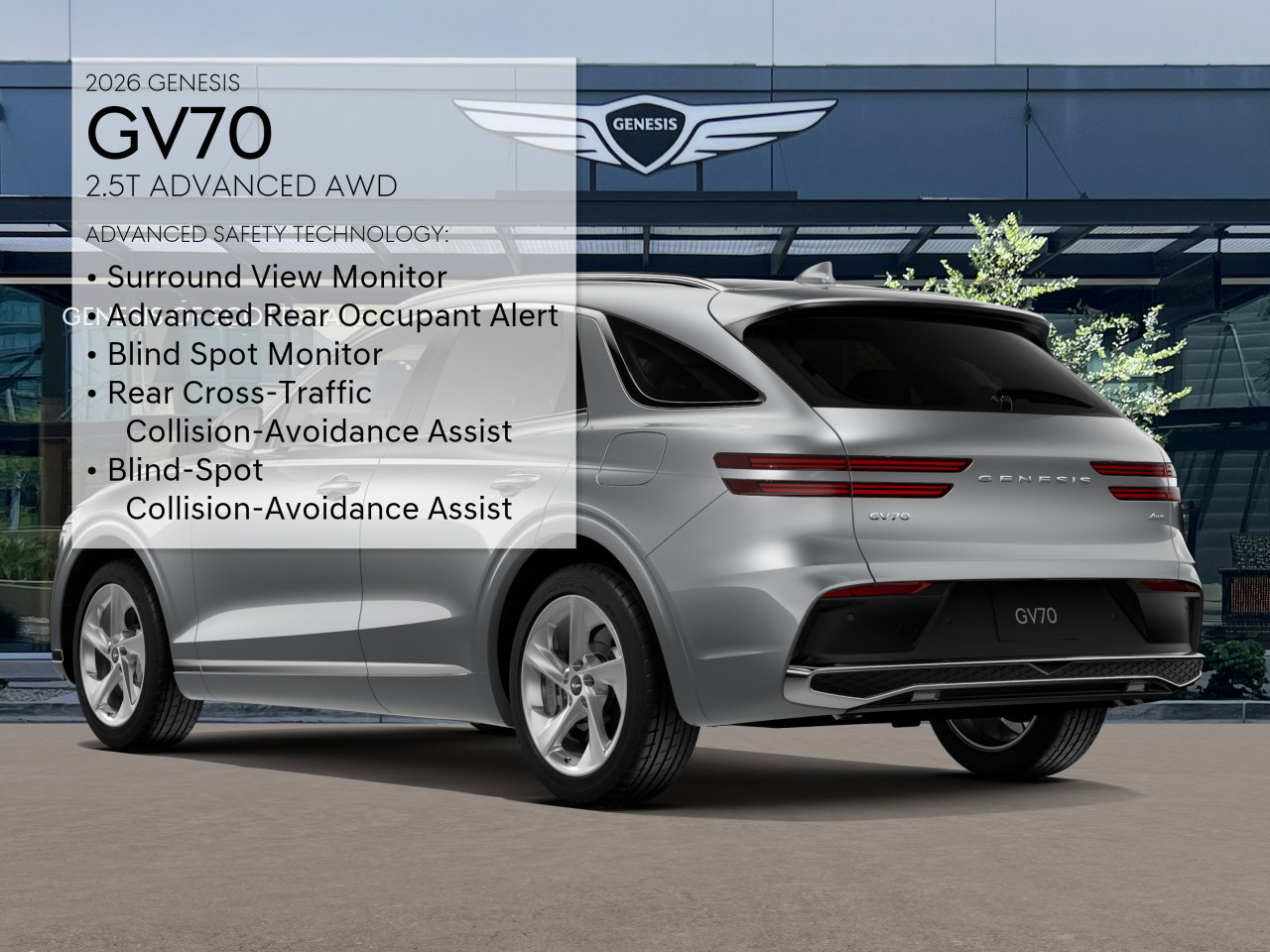 New 2026 Genesis GV70 2.5T Advanced AWD/4WD image 7