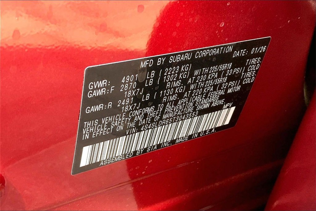 New 2026 Subaru Forester Limited image 8