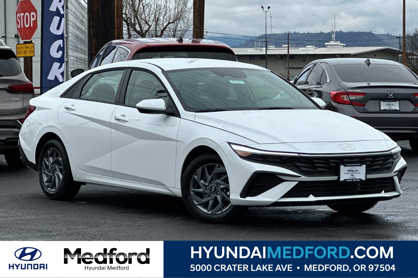 New 2026 Hyundai Elantra Blue