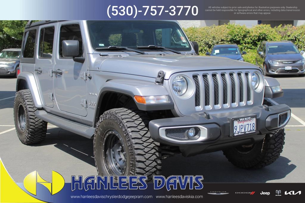 Used 2020 Jeep Wrangler Unlimited Sahara image 4