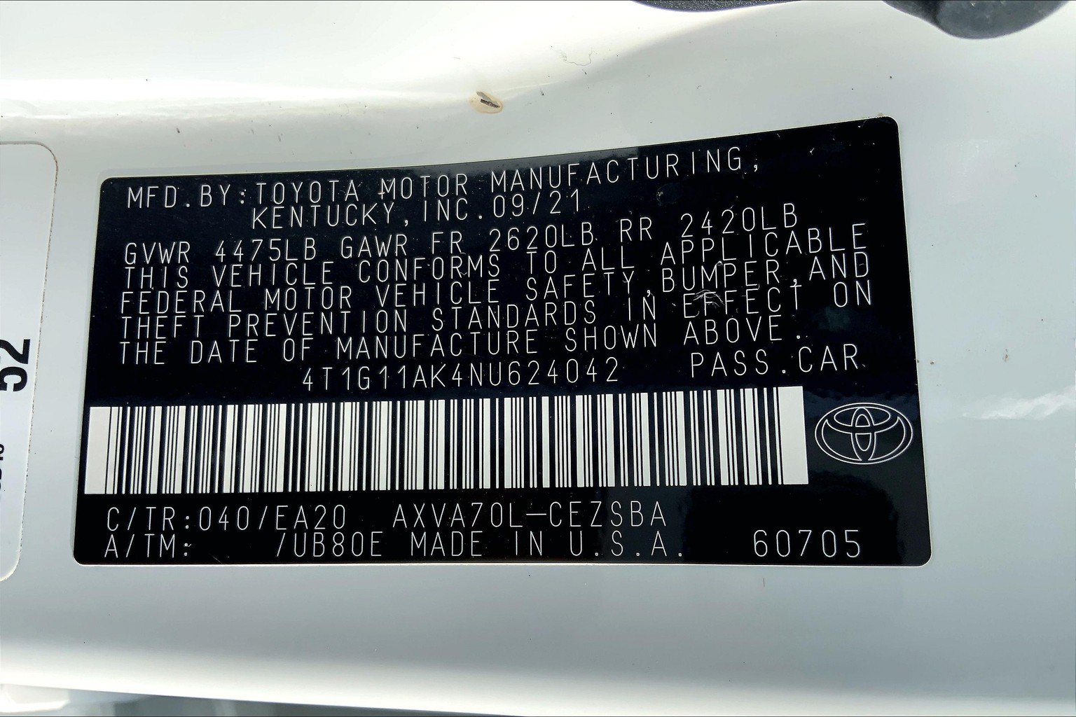 Used 2022 Toyota Camry SE FWD image 36