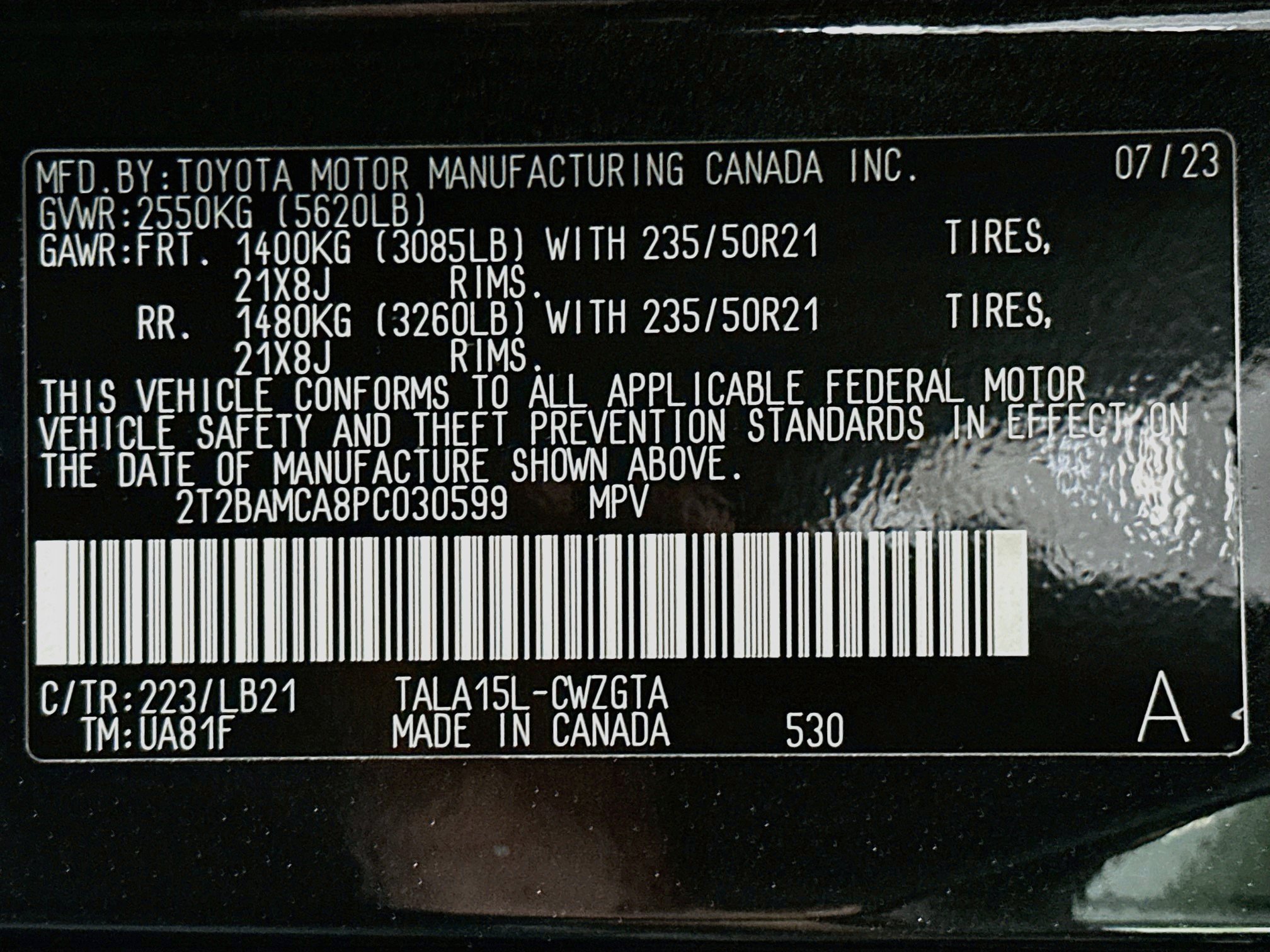 Used 2023 Lexus RX 350 Premium Plus w/ Cold Area Package AWD/4WD image 12