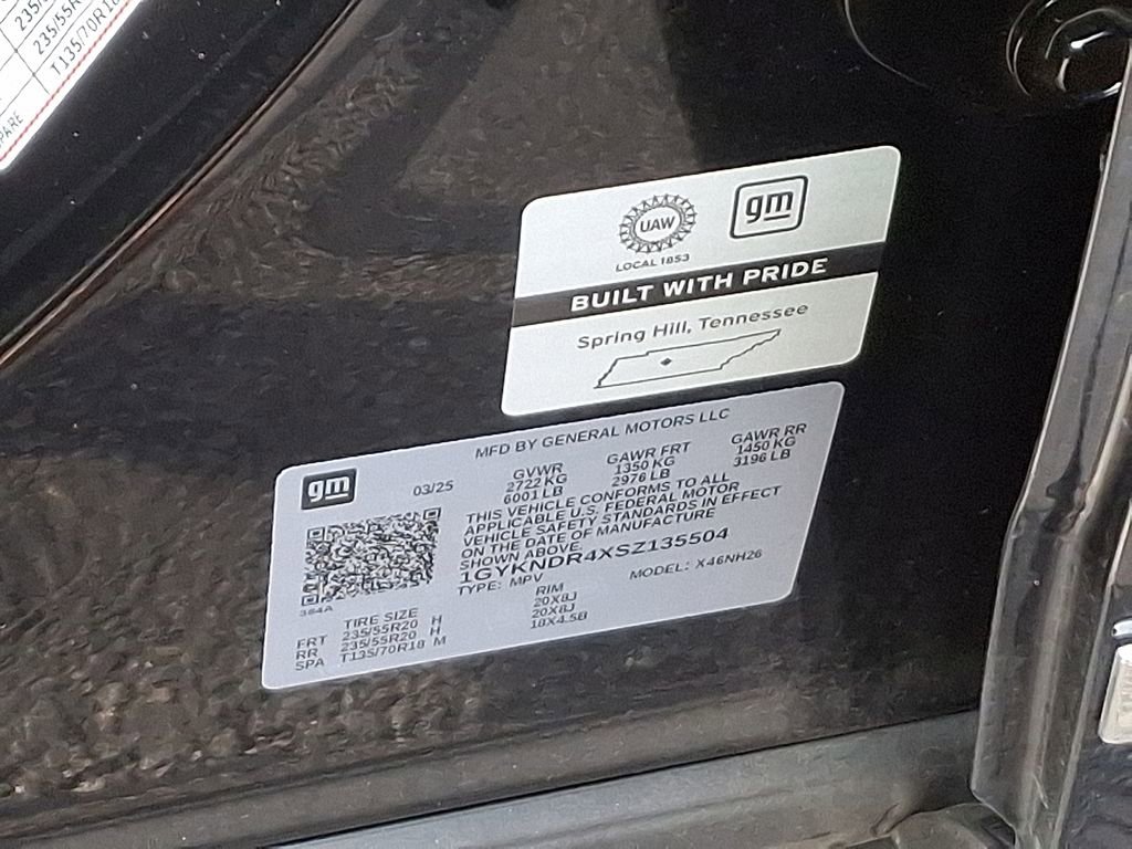 Certified 2025 Cadillac XT5 Premium Luxury w/ LPO, Floor Liner Package image 28