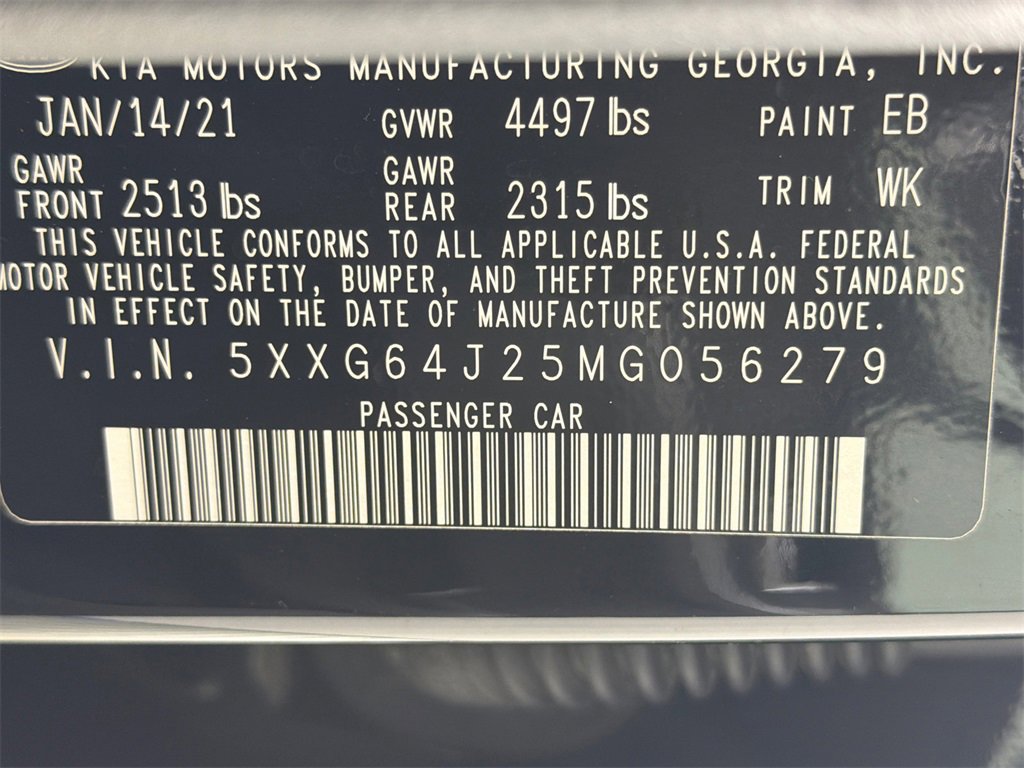 Used 2021 Kia K5 GT-Line image 33