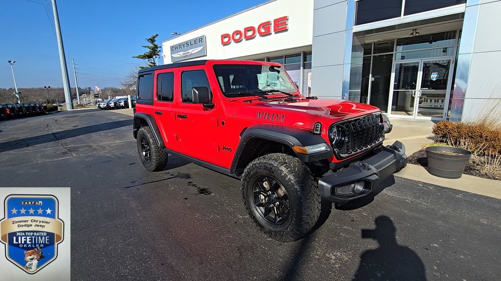 Certified 2025 Jeep Wrangler Willys