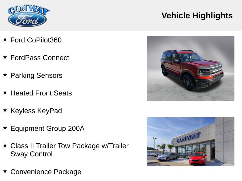 Used 2022 Ford Bronco Sport Big Bend w/ Convenience Package image 8