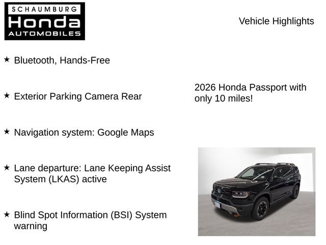 New 2026 Honda Passport TrailSport Elite image 7