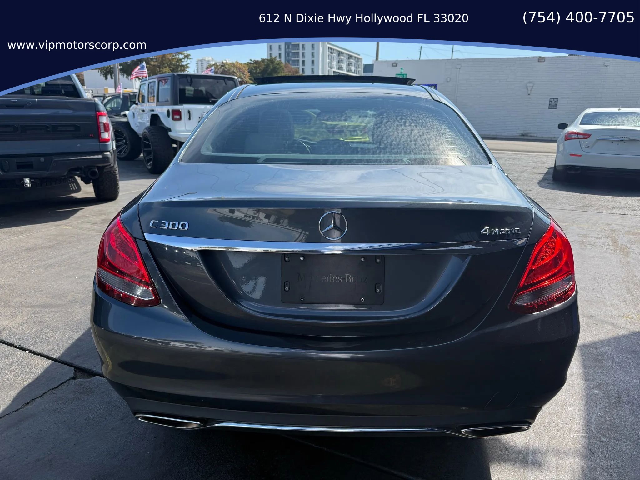 Used 2016 Mercedes-Benz C 300 4MATIC Sedan w/ Premium 1 Package image 8