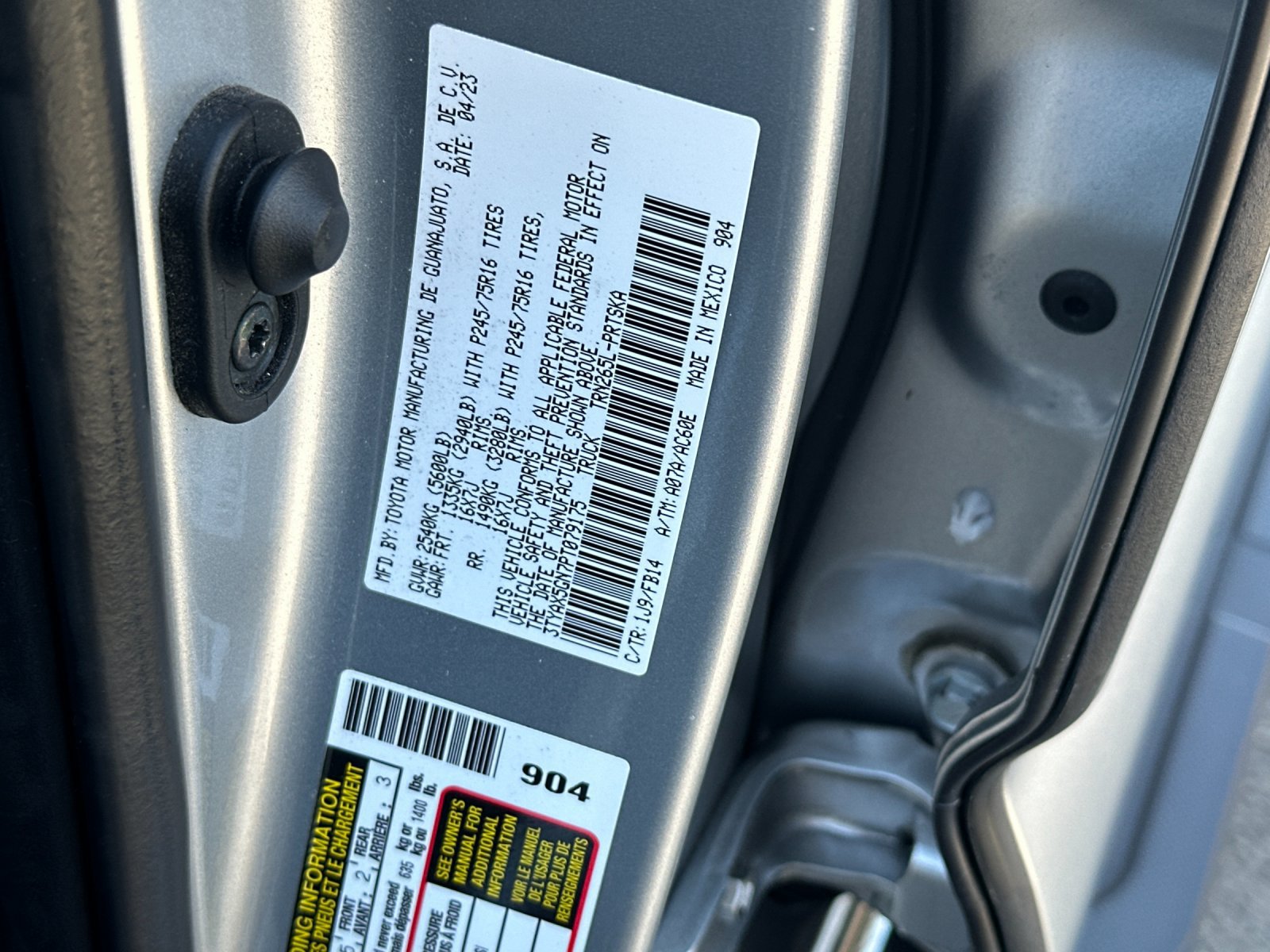 Used 2023 Toyota Tacoma SR w/ SR Convenience Package RWD image 40