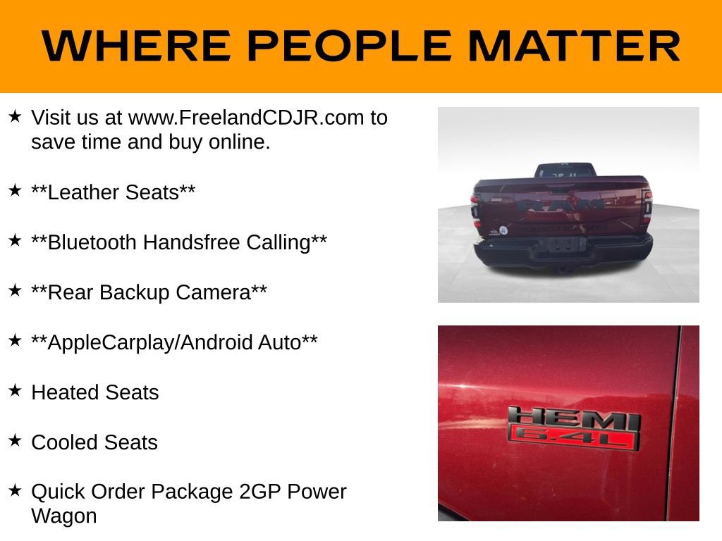 Used 2022 RAM 2500 Power Wagon w/ Level 2 Equipment Group image 12