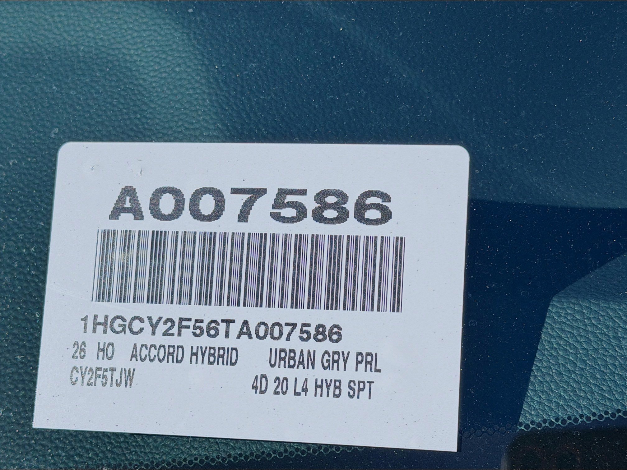 New 2026 Honda Accord Sport image 27