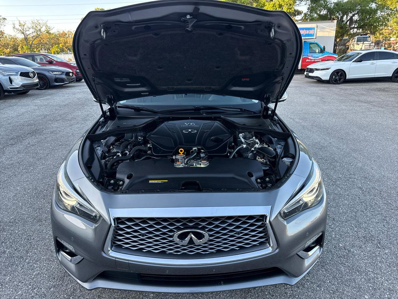 Used 2021 INFINITI Q50 Luxe w/ Seat & Sound Package image 59