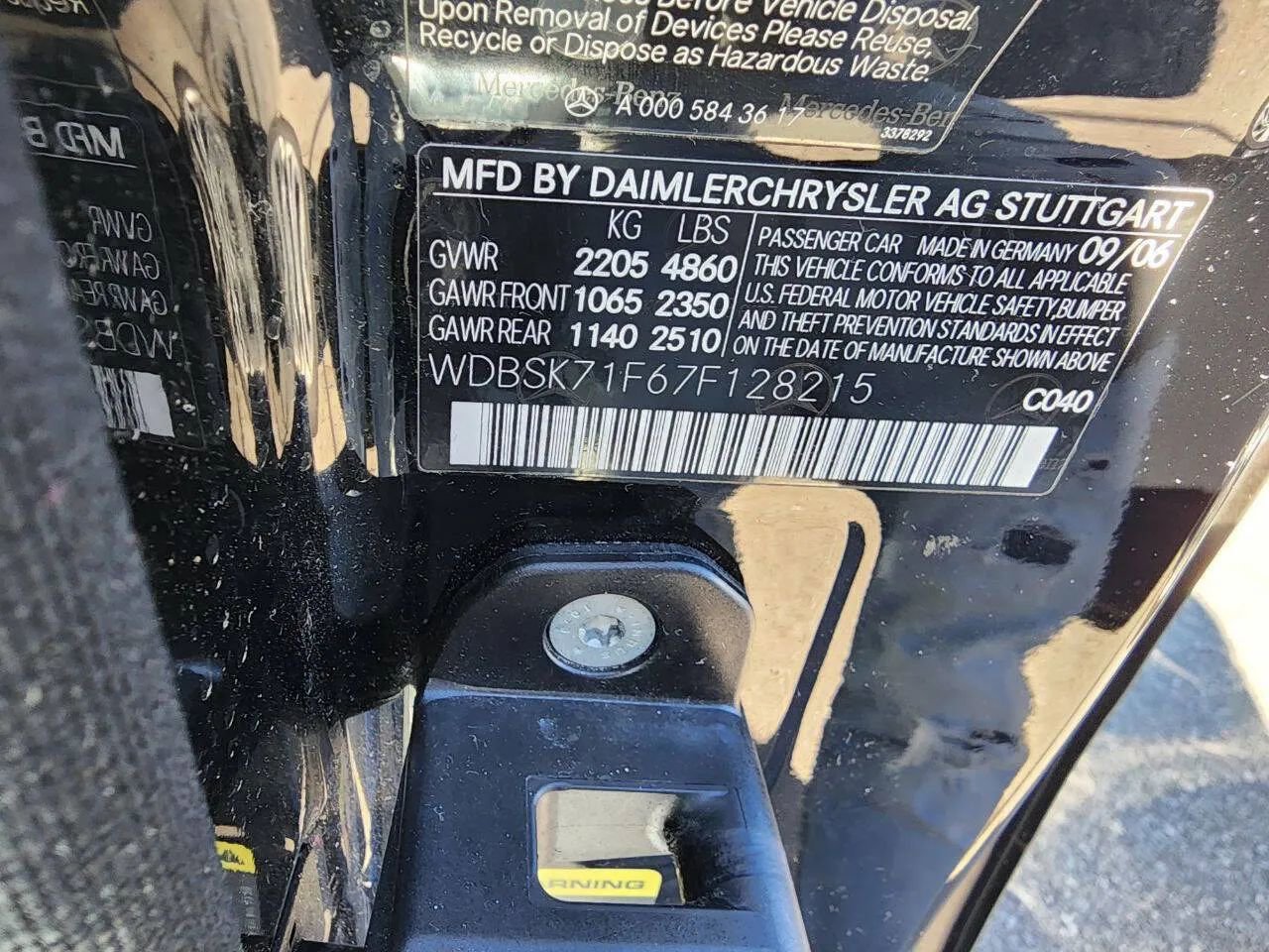 Used 2007 Mercedes-Benz SL 550 image 23