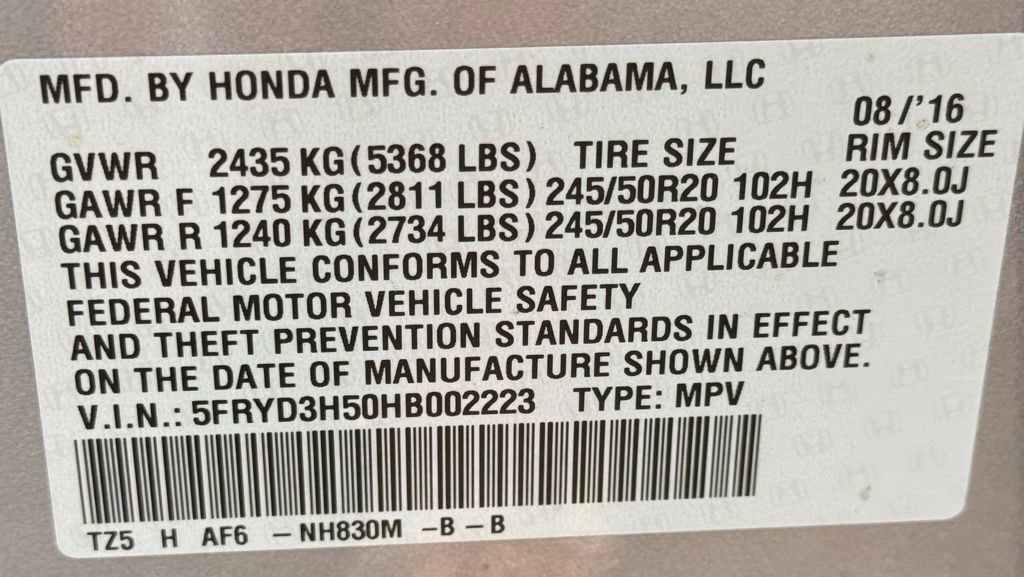 Used 2017 Acura MDX FWD w/ Technology Package image 42