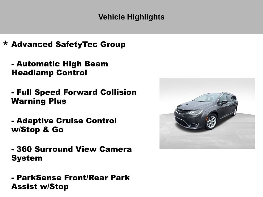 Used 2017 Chrysler Pacifica Touring-L Plus w/ Advanced Safetytec Group FWD image 36