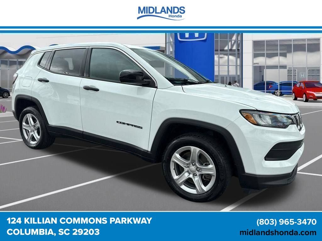 Used 2023 Jeep Compass Sport AWD/4WD image 1