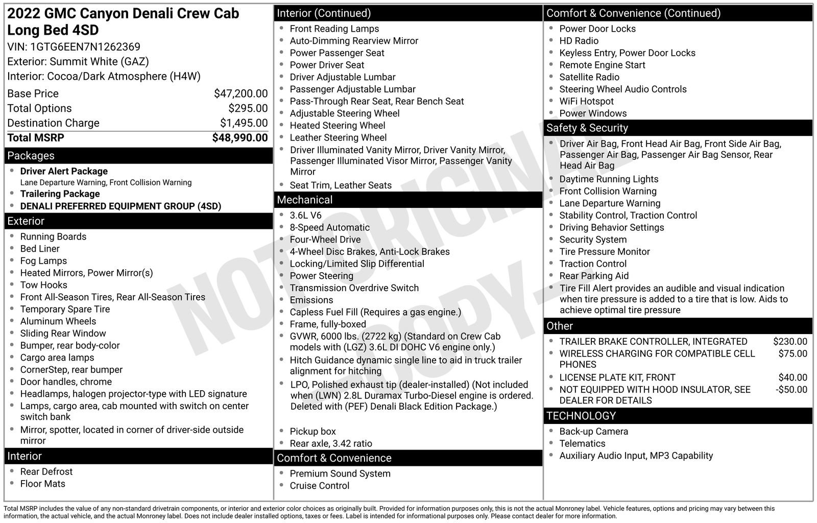 Used 2022 GMC Canyon Denali image 32