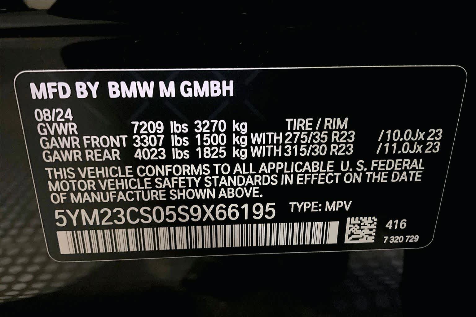 Certified 2025 BMW XM AWD/4WD image 31