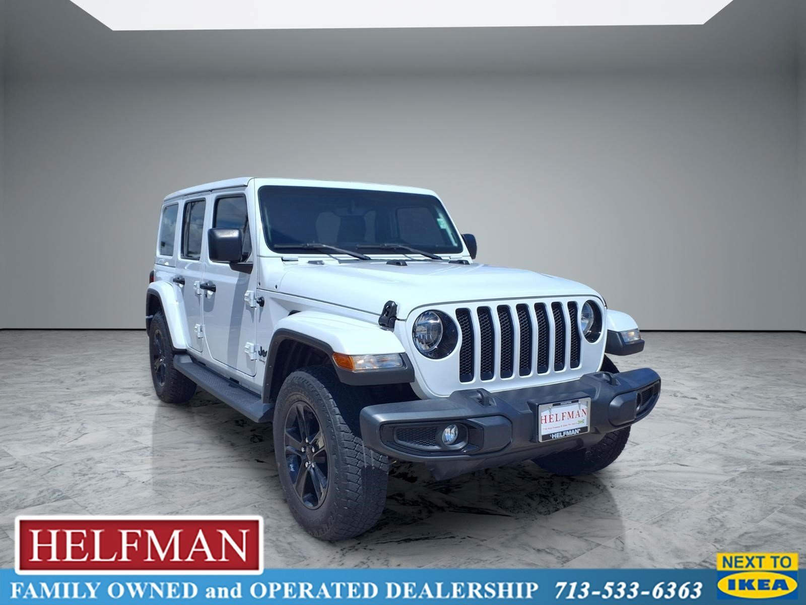 Used 2022 Jeep Wrangler Unlimited Sahara AWD/4WD image 1