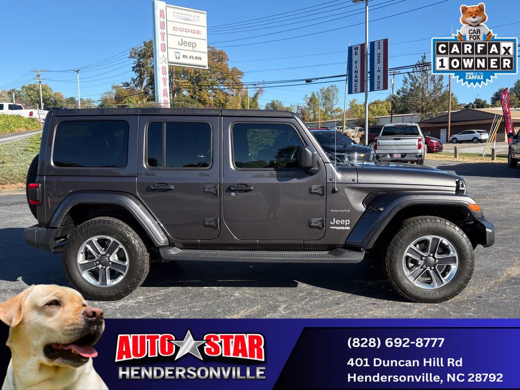Used 2019 Jeep Wrangler Unlimited Sahara w/ Dual Top Group AWD/4WD image 2