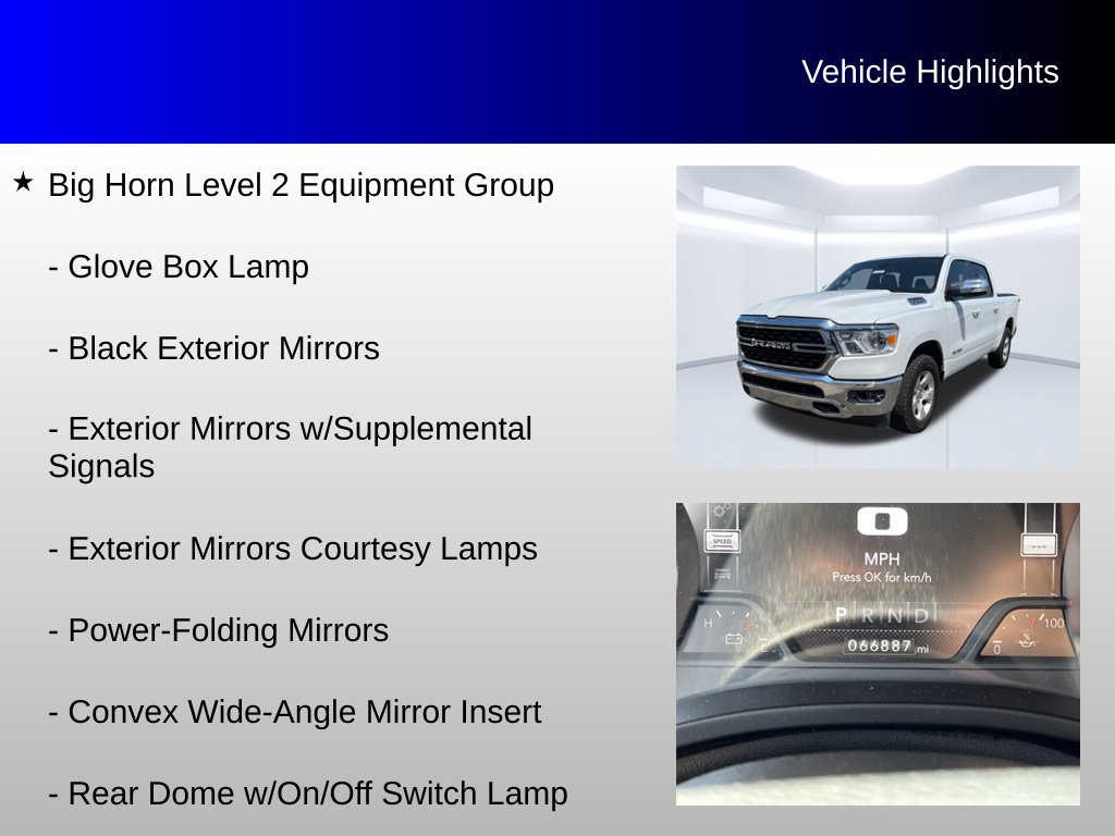 Used 2022 RAM 1500 Big Horn AWD/4WD image 16