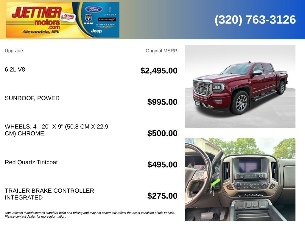 Used 2018 GMC Sierra 1500 Denali AWD/4WD image 5