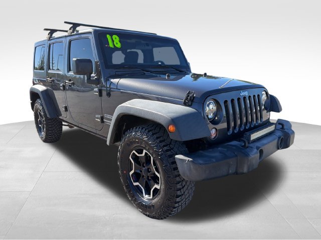 Used 2018 Jeep Wrangler Unlimited Sport w/ Connectivity Group AWD/4WD image 1