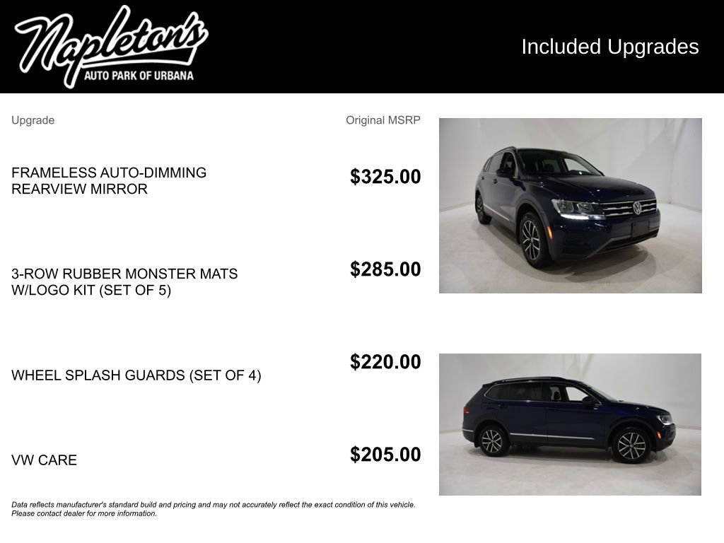 Used 2021 Volkswagen Tiguan SE image 27