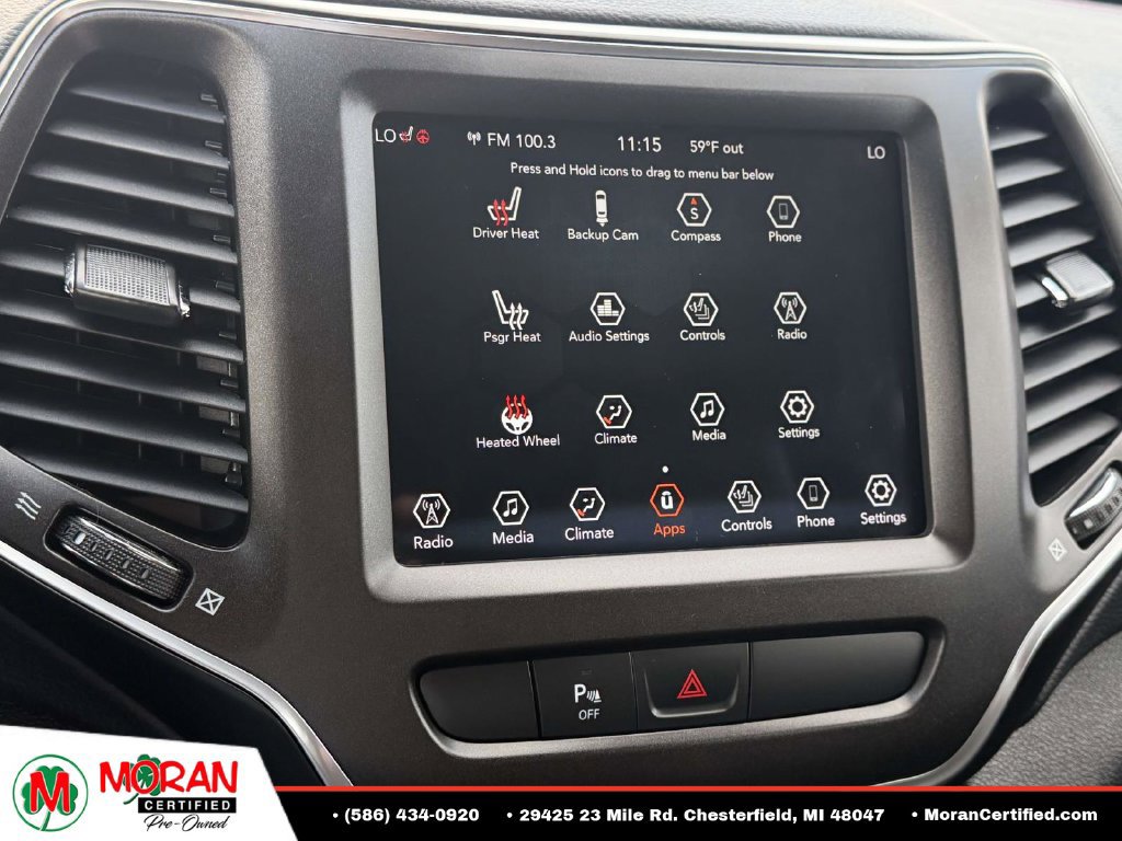 Used 2019 Jeep Cherokee Trailhawk w/ Cold Weather Group AWD/4WD image 20