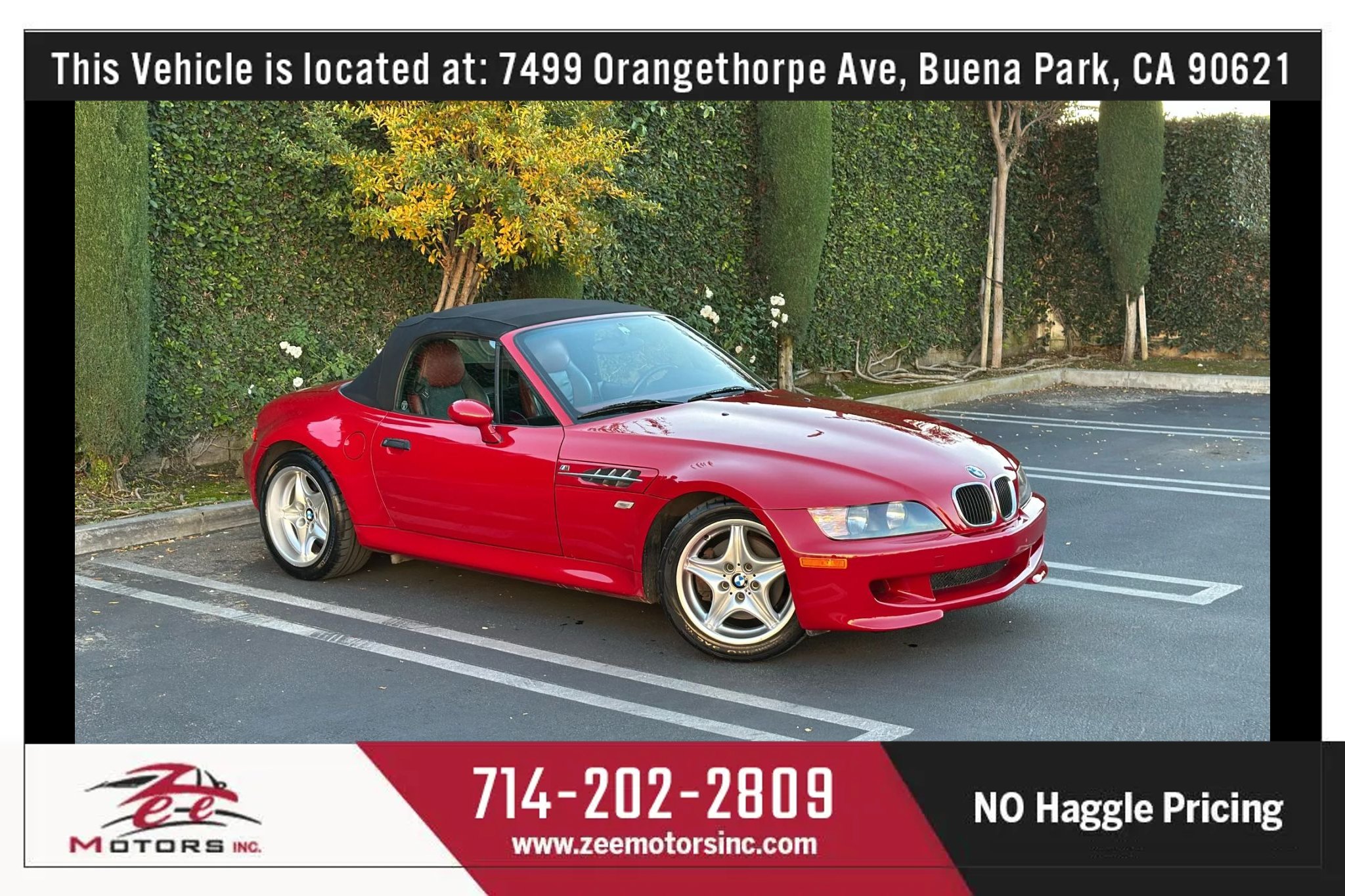 Used 1999 BMW M Roadster RWD image 2