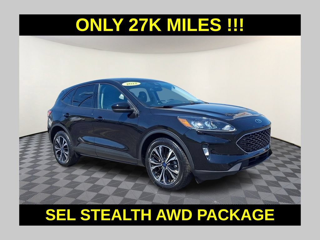 Used 2022 Ford Escape SEL w/ SEL Stealth AWD Package