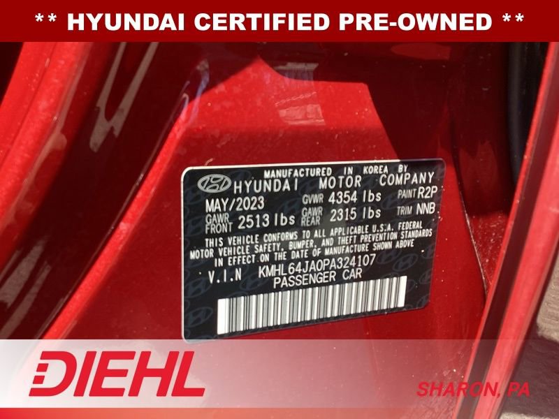 Certified 2023 Hyundai Sonata SEL FWD image 23