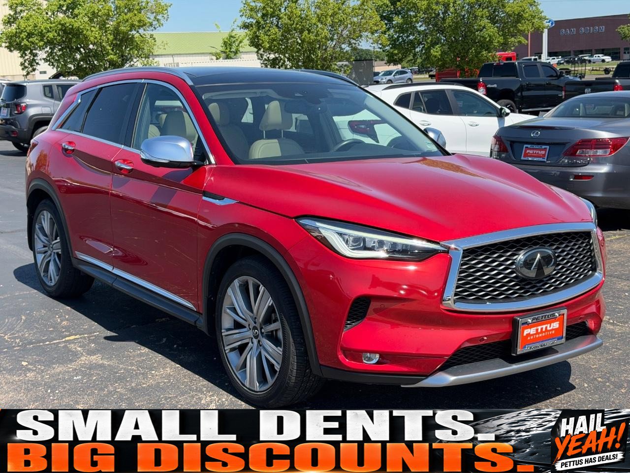 Used 2021 INFINITI QX50 Sensory w/ Accent Package AWD/4WD image 1