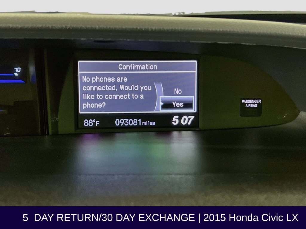 Used 2015 Honda Civic LX image 17