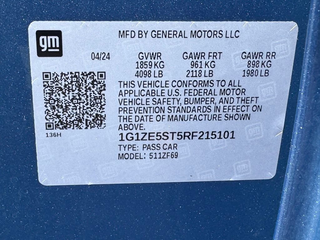 Used 2024 Chevrolet Malibu LT FWD image 42
