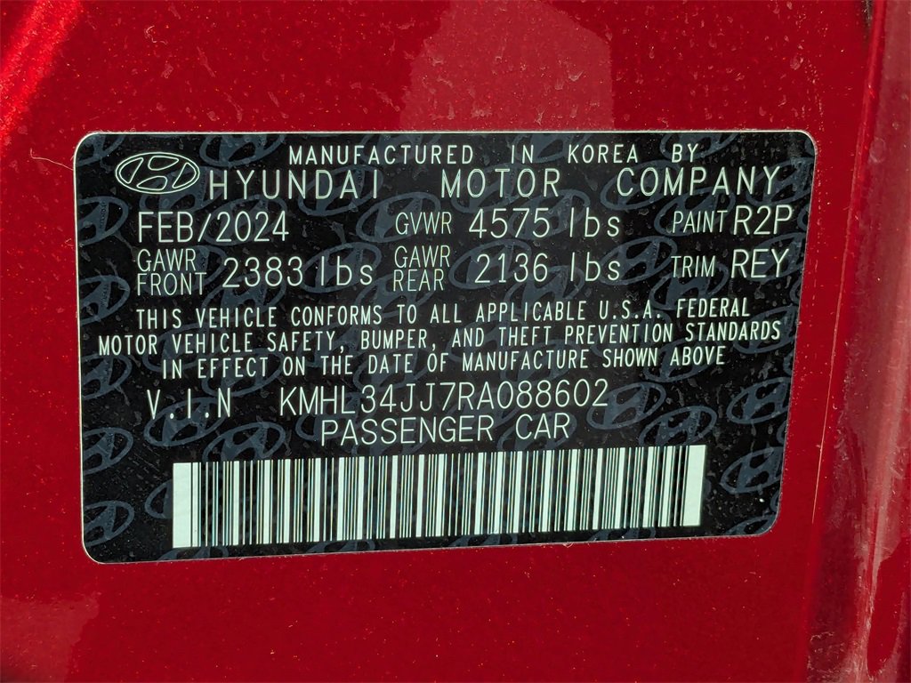 Certified 2024 Hyundai Sonata SEL image 22