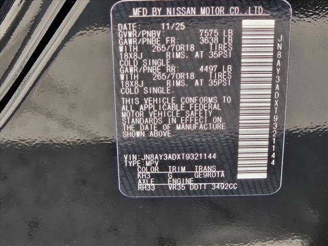Used 2026 Nissan Armada SV RWD image 20