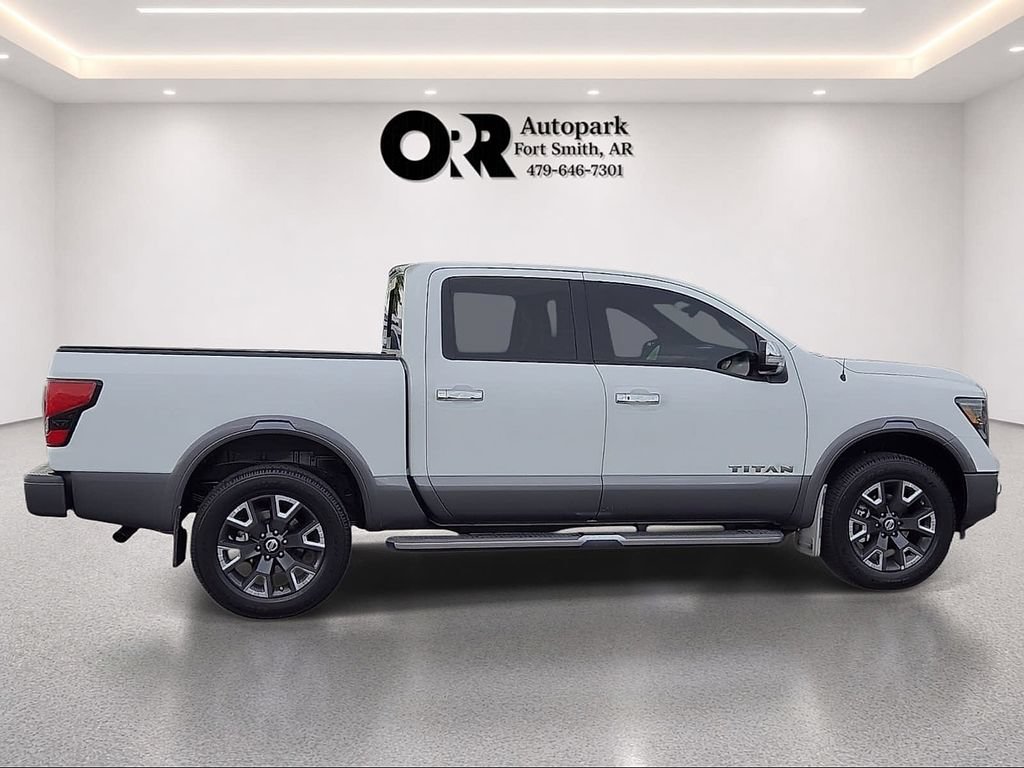 Used 2021 Nissan Titan Platinum Reserve w/ Off Road Protection Package AWD/4WD image 6