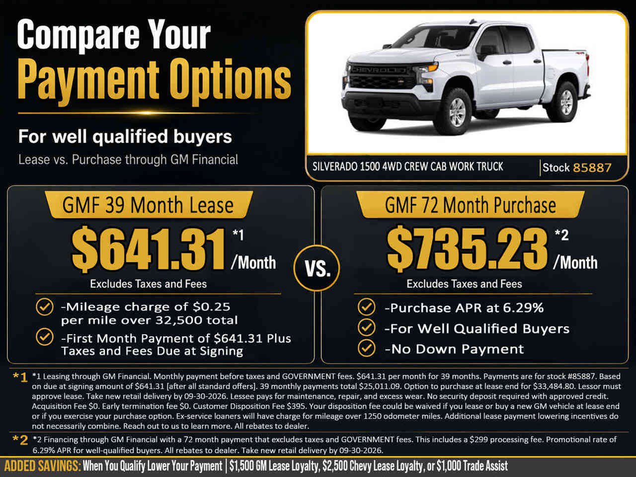 New 2026 Chevrolet Silverado 1500 W/T w/ WT Value Package AWD/4WD image 2