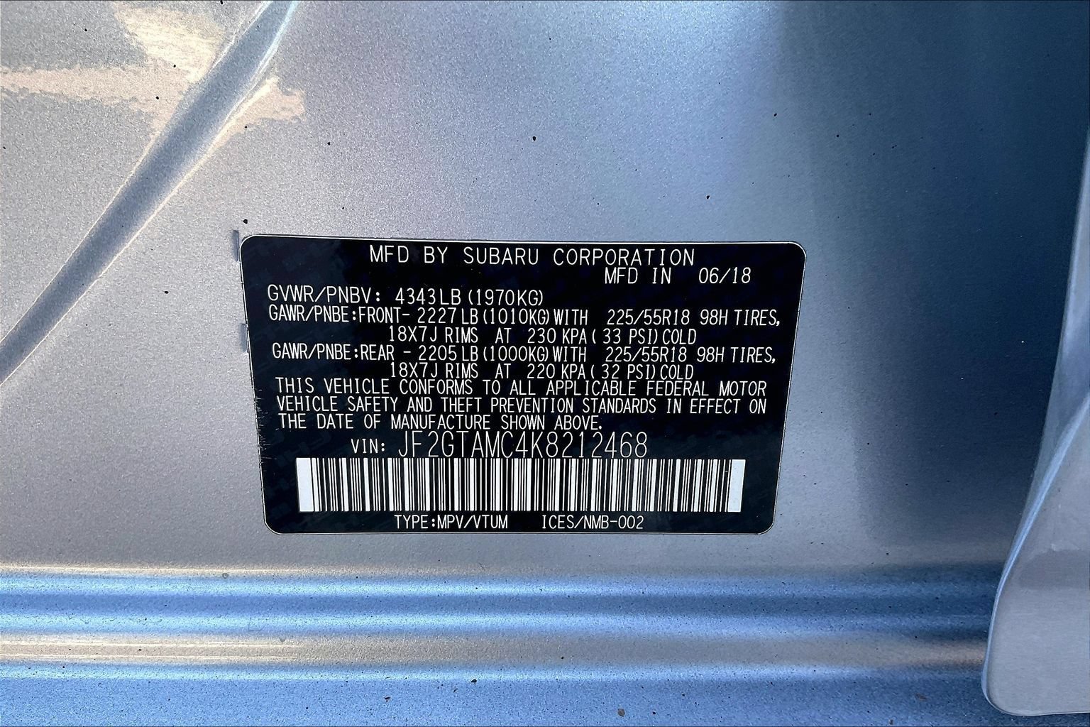 Used 2019 Subaru Crosstrek 2.0i Limited w/ Moonroof Package AWD/4WD image 16