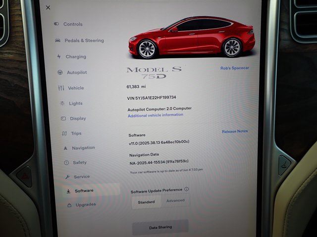 Used 2017 Tesla Model S 75D AWD/4WD image 22