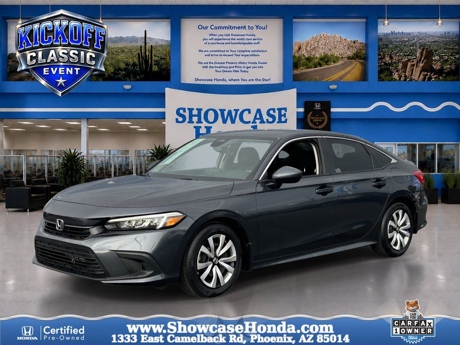 Certified 2024 Honda Civic LX image 1