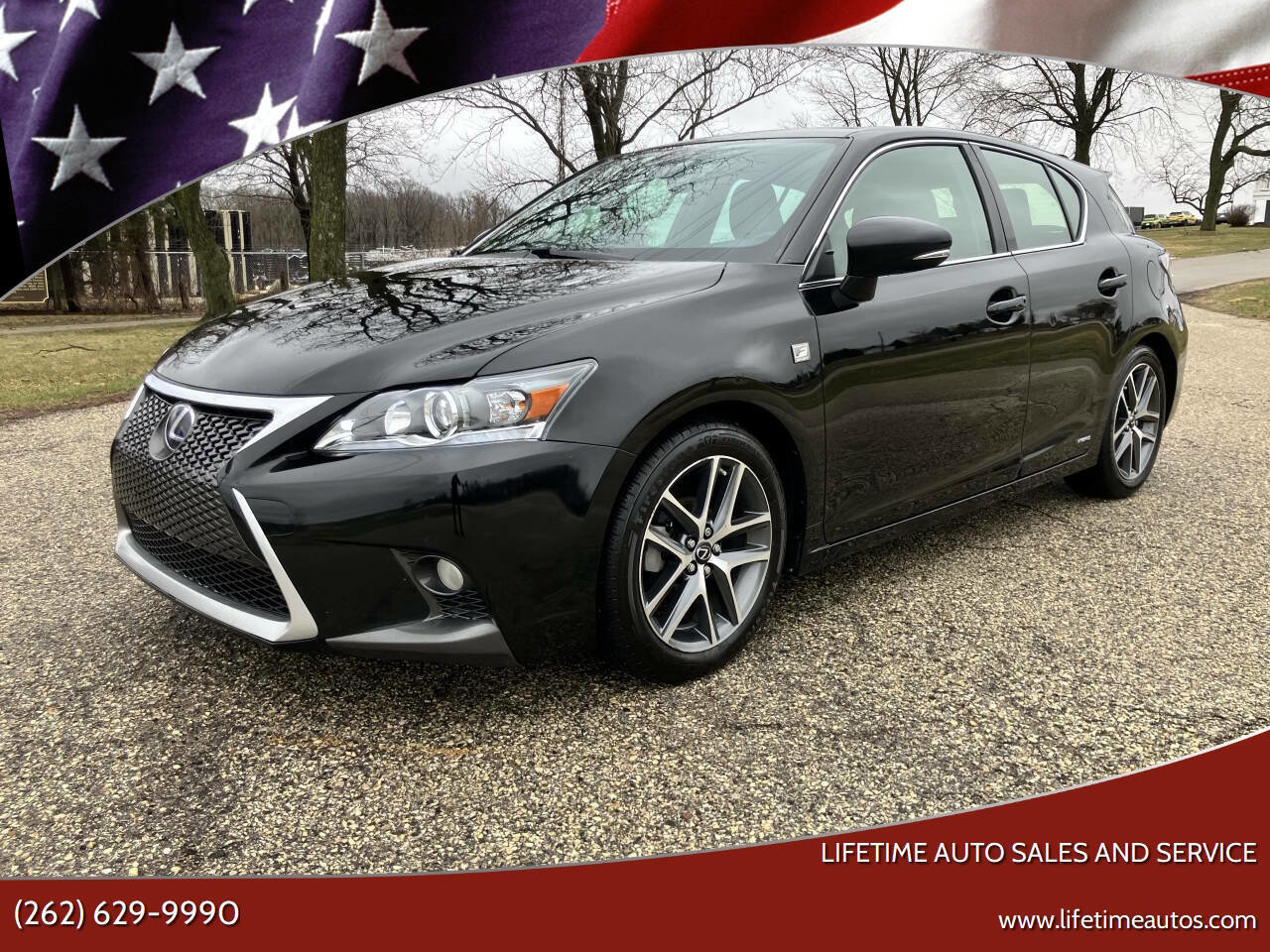 Used 2014 Lexus CT 200h w/ F Sport w/Nuluxe Interior image 1
