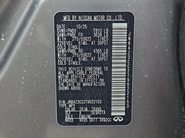 Used 2026 INFINITI QX80 Autograph image 23