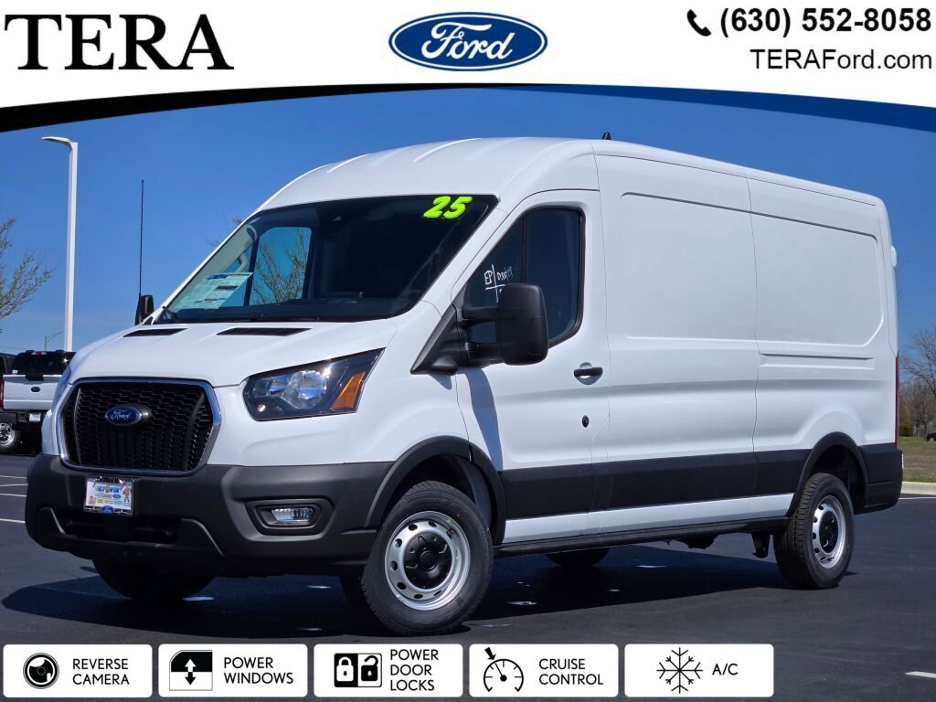 New 2025 Ford Transit 250 148 Medium Roof w/ Load Area Protection Package