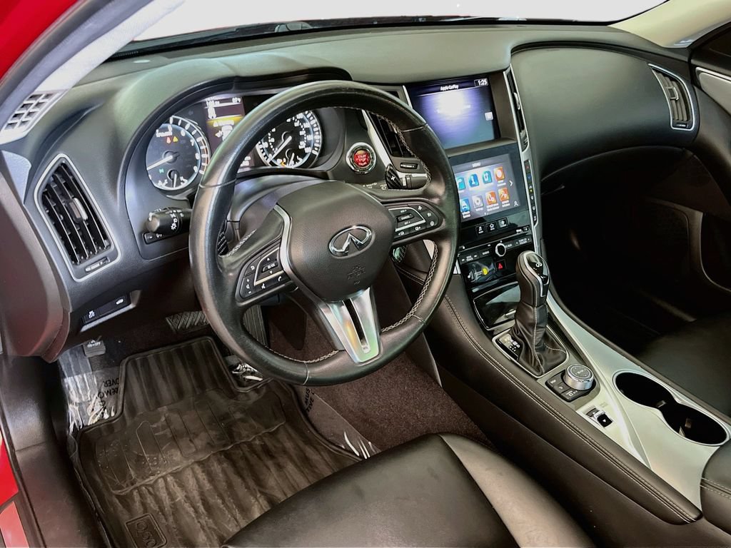 Used 2021 INFINITI Q50 Luxe w/ All Weather Package AWD/4WD image 9