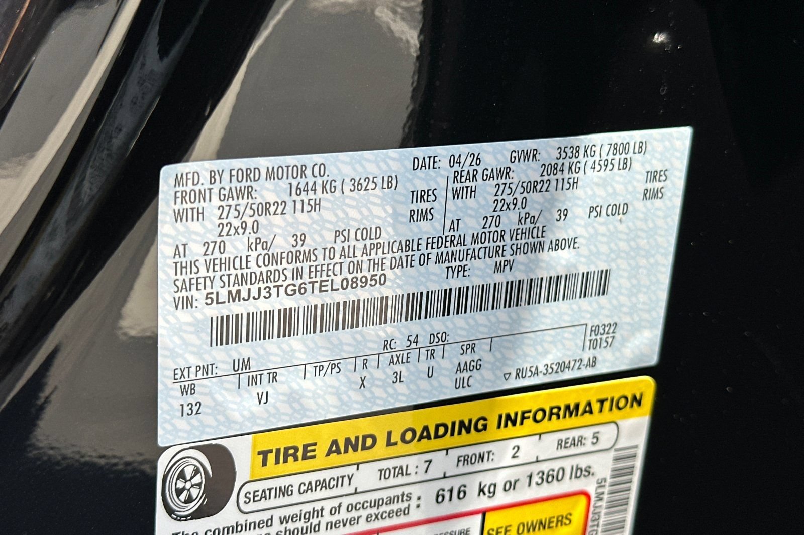 New 2026 Lincoln Navigator L Black Label AWD/4WD image 30