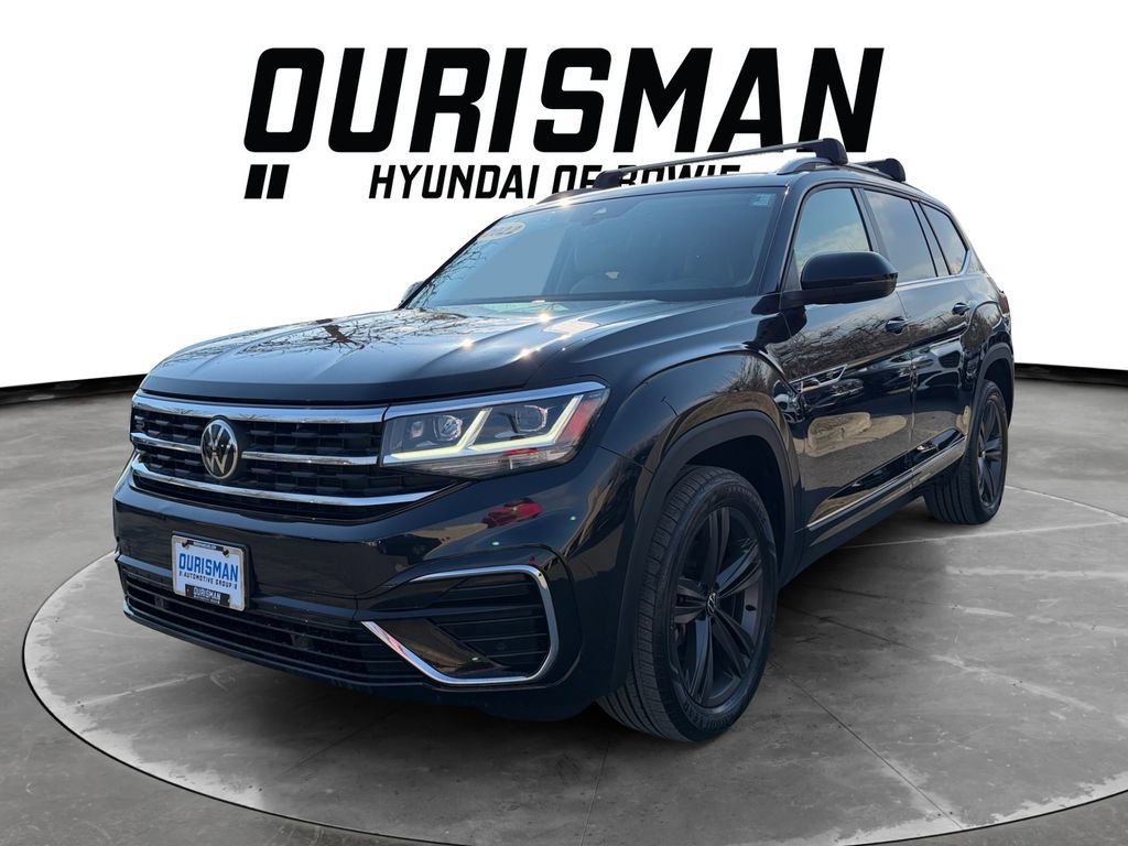 Used 2022 Volkswagen Atlas SEL R-Line image 2