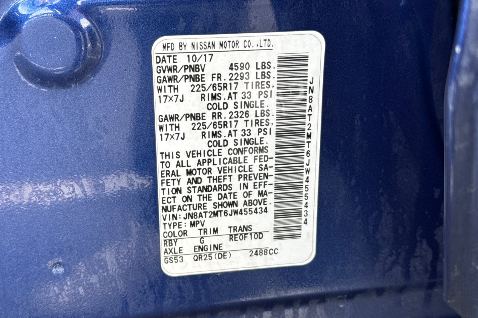Used 2018 Nissan Rogue SV FWD image 40