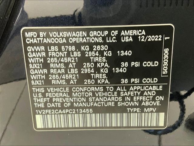 Certified 2023 Volkswagen Atlas Cross Sport SEL Premium R-Line image 32